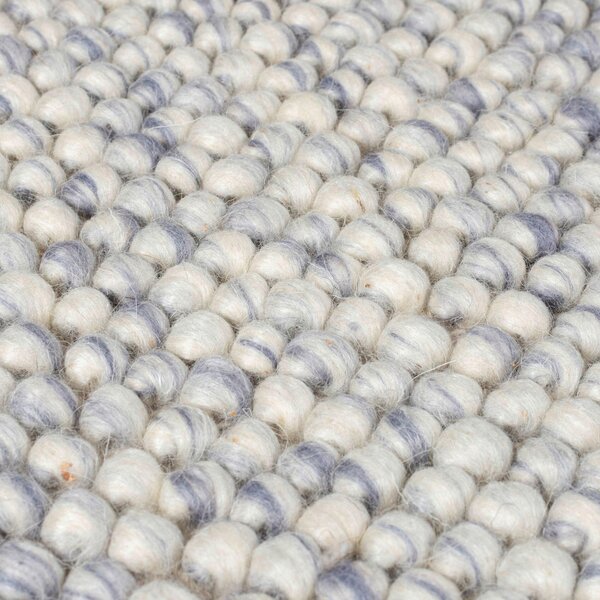 RUČNĚ TKANÝ KOBEREC, 80/150 cm modrá, krémová Flair Rugs - Online Only koberce & rohožky, Online Only