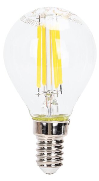 LED Stmívatelná žárovka FILAMENT G45 E14/4W/230V 6500K - Aigostar