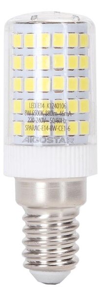 LED Žárovka E14/8W/230V 6500K - Aigostar