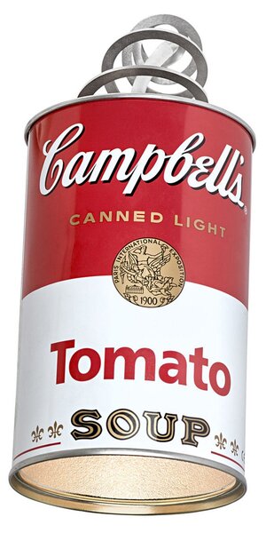 Nástěnná Svítidla Ingo Maurer, Canned Light, Červená, Obývací pokoj, Kov, Design