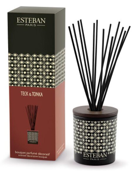 Esteban Tyčinkový difuzér Teck & Tonka 100ml