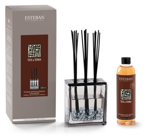 Esteban Tyčinkový difuzér Teck & Tonka 250ml