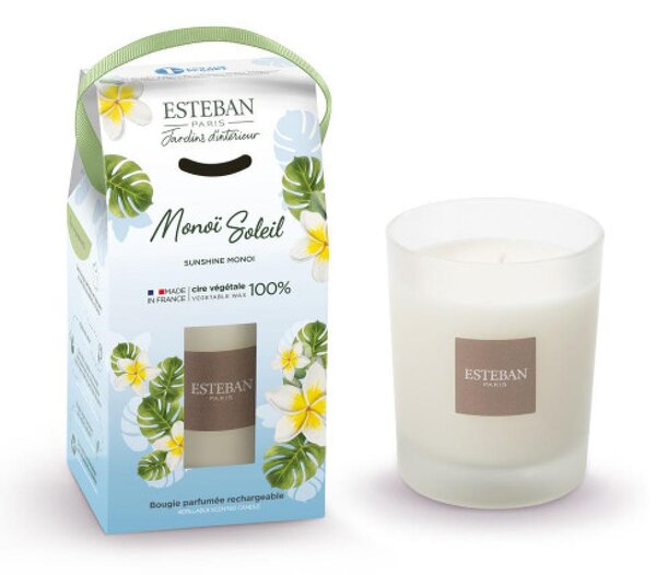 Esteban Vonná svíčka Sunshine Monoi 180g