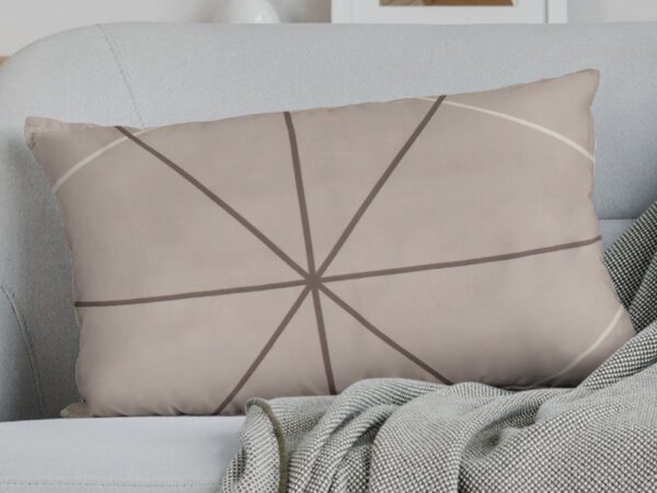 XPOSE® Bavlněný povlak na polštář SAMUEL - světle hnědý 50x70 cm