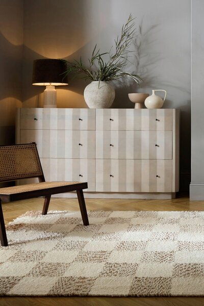 RUČNĚ TKANÝ KOBEREC, 160/230 cm béžová, přírodní barvy Flair Rugs - Online Only koberce & rohožky, Online Only