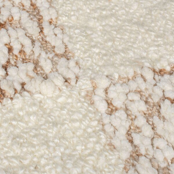 RUČNĚ TKANÝ KOBEREC, 160/230 cm béžová, přírodní barvy Flair Rugs - Online Only koberce & rohožky, Online Only