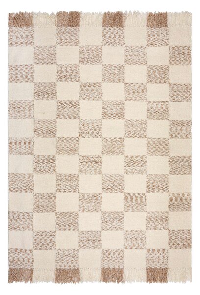 RUČNĚ TKANÝ KOBEREC, 160/230 cm béžová, přírodní barvy Flair Rugs - Online Only koberce & rohožky, Online Only