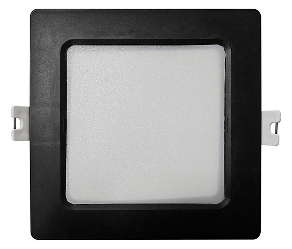 LED Podhledové svítidlo SQUARE LED/6W/230V 4000K 12x12 cm černá
