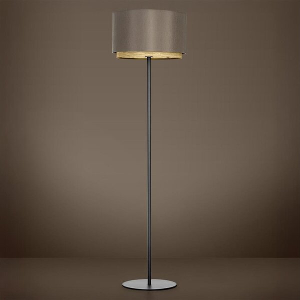 Eglo 390124 - Stojací lampa MARCHENA 1xE27/40W/230V hnědá