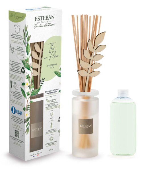 Esteban Tyčinkový difuzér Thé en Fleur 100ml