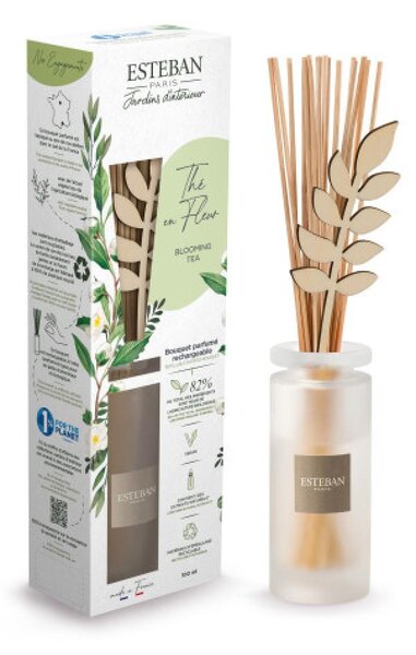 Esteban Tyčinkový difuzér Thé en Fleur 100ml