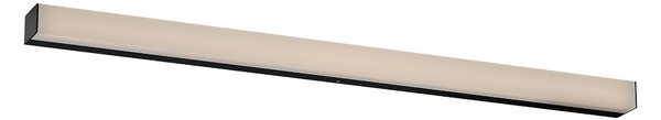 Redo Nástěnné LED svítidlo TASK, 18W, š. 90 cm, CCT 3000-4000K, IP44 Barva: Černá