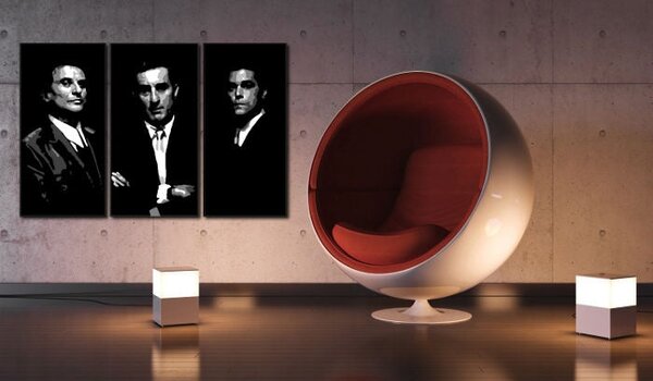 Ručně malovaný obraz POP Art Goodfellas 3 díly gf2 - 60x40 cm