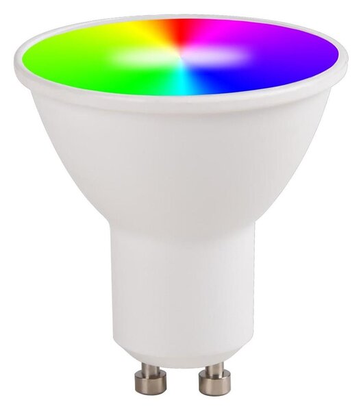 LED RGBW Stmívatelná žárovka BS2 GU10/5,5W/230V 3000-6500K Wi-Fi - iGET 75020901
