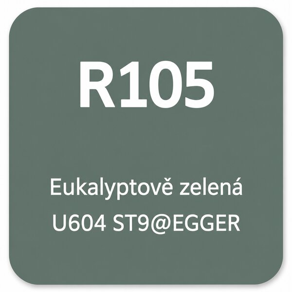Gamet DENIS eukalyptově zelená 150 mm