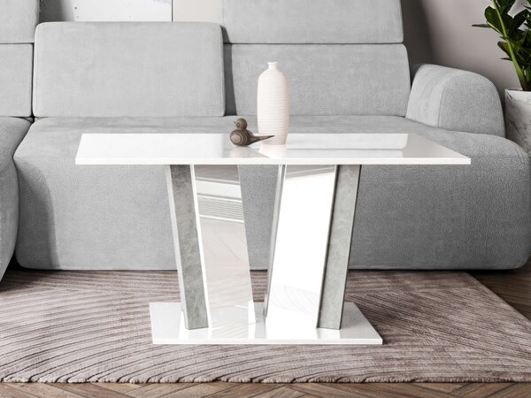 Konferenční stolek Lyliad II, Barva: černý lesk / beton 5903211538308