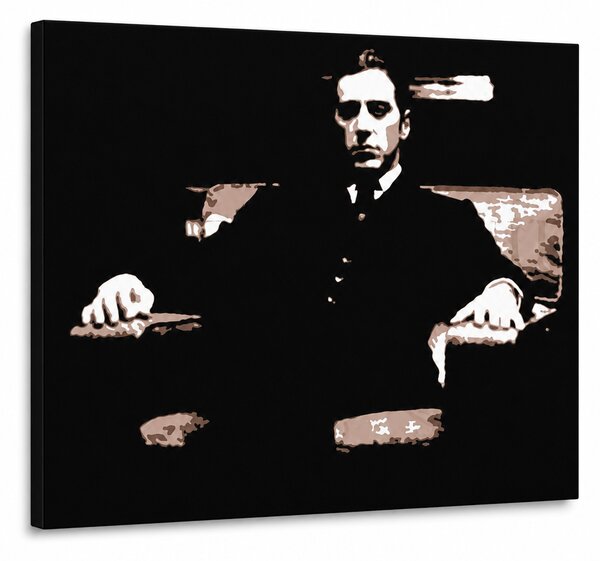 Ručně malovaný obraz POP Art Kmotr 1 kus god9 - 80x60 cm