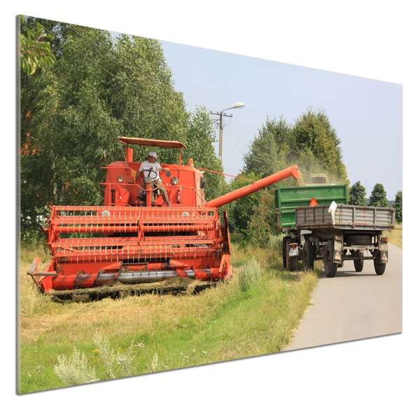 Skleněný panel do kuchyně Kombajn pksh-34414578