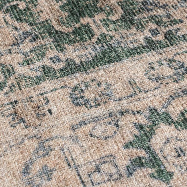 TKANÝ KOBEREC, 152/230 cm zelená Flair Rugs - Online Only koberce & rohožky, Online Only