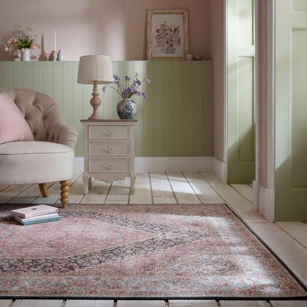 TKANÝ KOBEREC, 115/170 cm růžová Flair Rugs - Online Only koberce & rohožky, Online Only