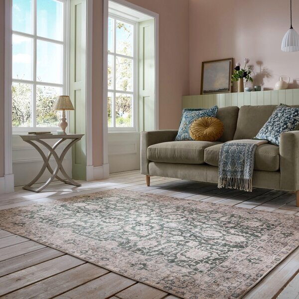 TKANÝ KOBEREC, 152/230 cm zelená Flair Rugs - Online Only koberce & rohožky, Online Only