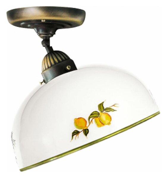 Kolarz 731.10.129 - Přisazený lustr NONNA 1xE27/75W/230V pr. 30 cm citrony