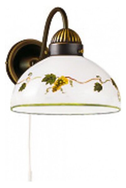 Kolarz 731.61.122 - Nástěnná lampa NONNA 1xE27/75W/230V víno