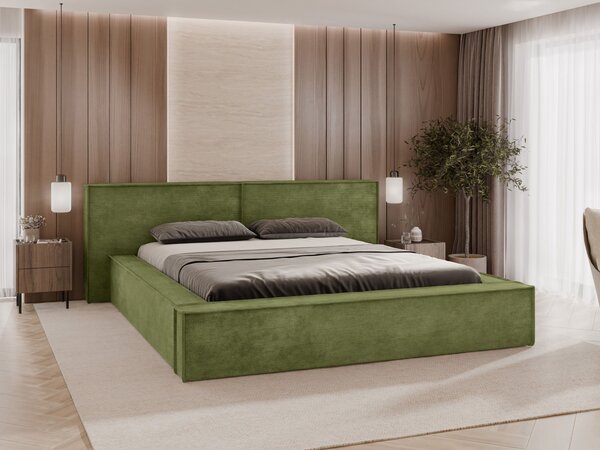 Čalouněná postel Xawores, Rozměr postele: 160 x 200 cm, Barva: Lumo 30 5903211546020