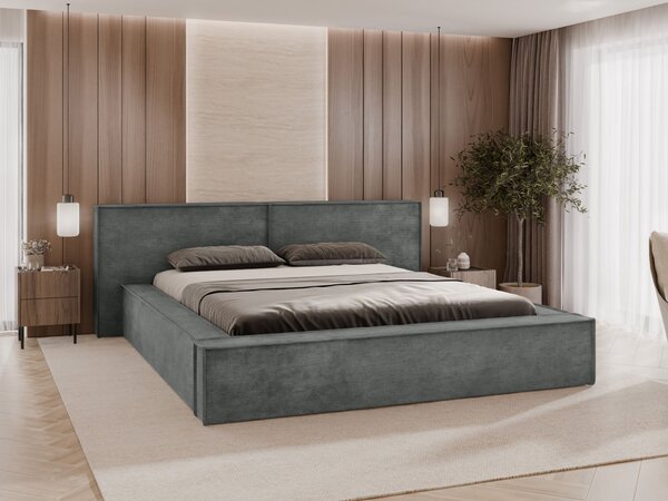 Čalouněná postel Xawores, Rozměr postele: 160 x 200 cm, Barva: Lumo 30 5903211546020