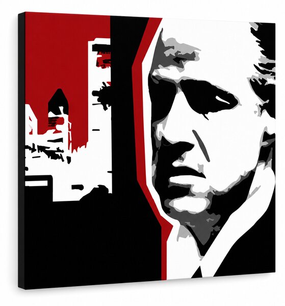Ručně malovaný obraz POP Art Marlon Brando 1 kus mb8 - 80x60 cm