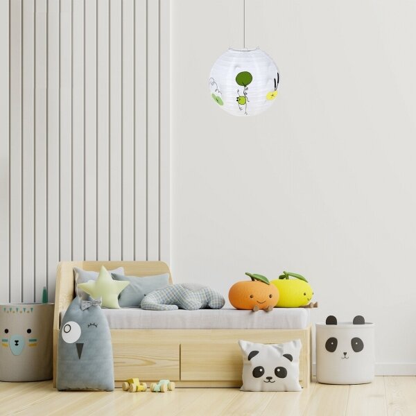 Rabalux 72070 - Dětské stínidlo k lustru FROGGO max. 40W pr. 40 cm