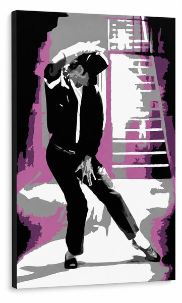 Ručně malovaný obraz POP Art Michael Jackson 1 kus mj3 - 40x60 cm