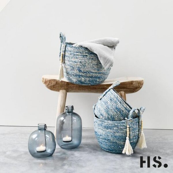 Home Society Svícen Olivia modrý