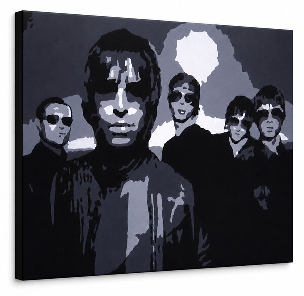 Ručně malovaný obraz POP Art Oasis 1 kus oa - 80x60 cm