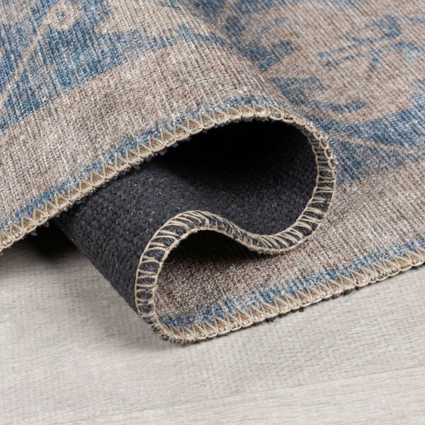 TKANÝ KOBEREC, 115/170 cm modrá Flair Rugs - Online Only koberce & rohožky, Online Only