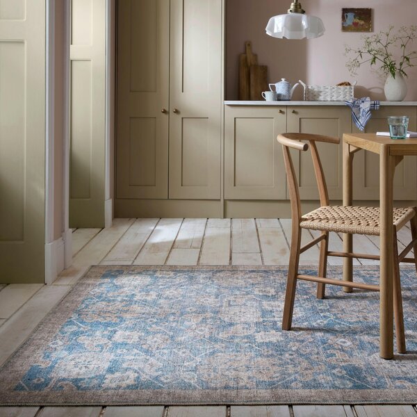 TKANÝ KOBEREC, 115/170 cm modrá Flair Rugs - Online Only koberce & rohožky, Online Only