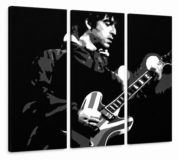 Ručně malovaný obraz POP Art Oasis 3 kusy oa2 - 60x40 cm