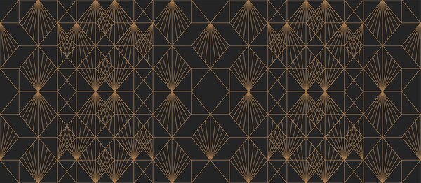 Fototapeta Elegantní kovový geometrický vzor, Geometrické 3D fototapety, Populární fototapety, u75446 - Tapeko.co.cz
