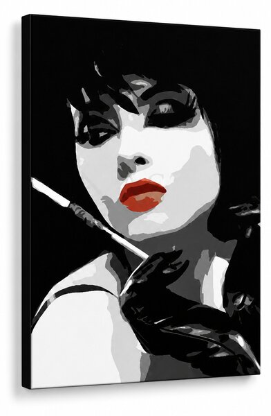 Ručně malovaný obraz POP Art Pop žena 1 kus ppw - 30x40 cm