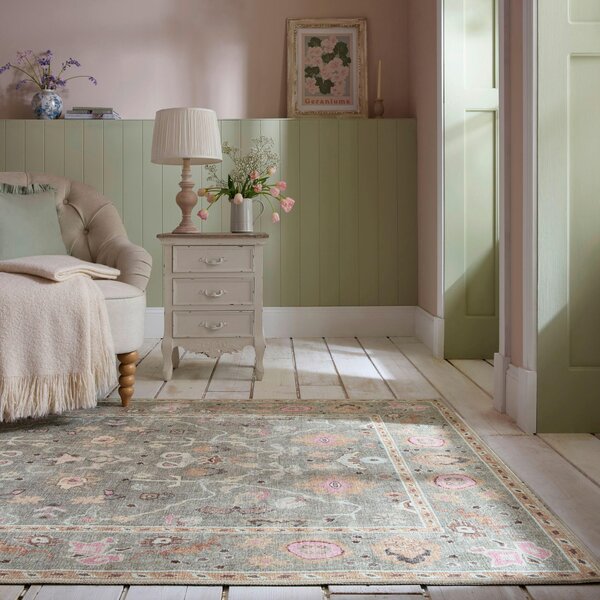 TKANÝ KOBEREC, 115/170 cm zelená Flair Rugs - Online Only koberce & rohožky, Online Only