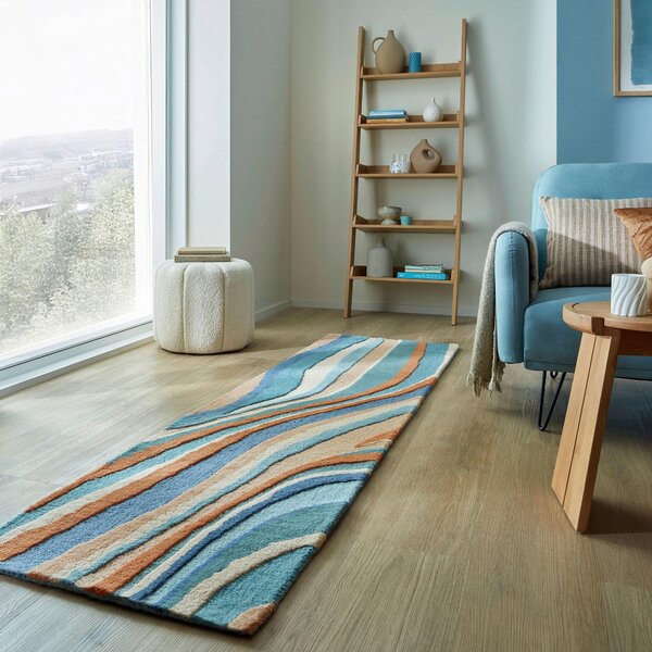 BĚHOUN, 60/230 cm, modrá Flair Rugs - Online Only koberce & rohožky, Online Only