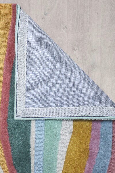 BĚHOUN, 60/230 cm, zelená, růžová Flair Rugs - Online Only koberce & rohožky, Online Only