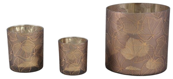 PTMD Collection Skleněný svícen Magali