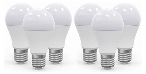 SADA 6x LED Žárovka E27/10W/230V 2800K