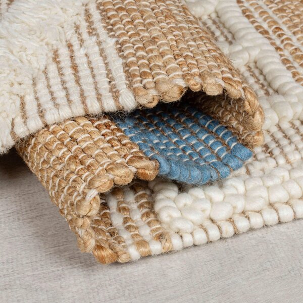 BĚHOUN, 60/230 cm, modrá, přírodní barvy Flair Rugs - Online Only koberce & rohožky, Online Only