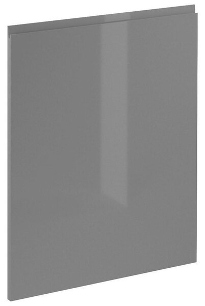ASPEN gr | dvířka pro vestavnou myčku D60FZW | 71,3x59,6 cm | šedá lesk