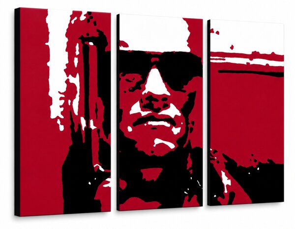 Ručně malovaný obraz POP Art Terminátor 3 díly ter2 - 60x40 cm