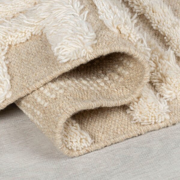 VLNĚNÝ KOBEREC, 120/170 cm přírodní barvy Flair Rugs - Online Only koberce & rohožky, Online Only