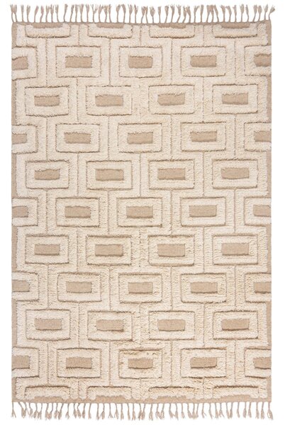 VLNĚNÝ KOBEREC, 120/170 cm přírodní barvy Flair Rugs - Online Only koberce & rohožky, Online Only