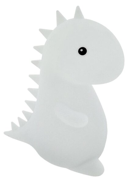 LED RGBW Dětská dotyková lampa LED/1W/5V USB 1200 mAh dinosaur